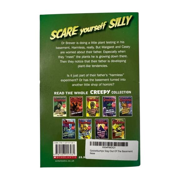 Goosebumps Stay Out of the Basement Young Adult Horror 1992 Preowned - Picture 2 of 4